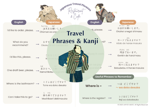FREE Travel Phrases & Kanji PDF