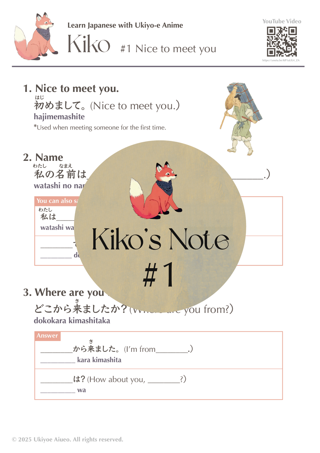 UKIYOE AIUEO